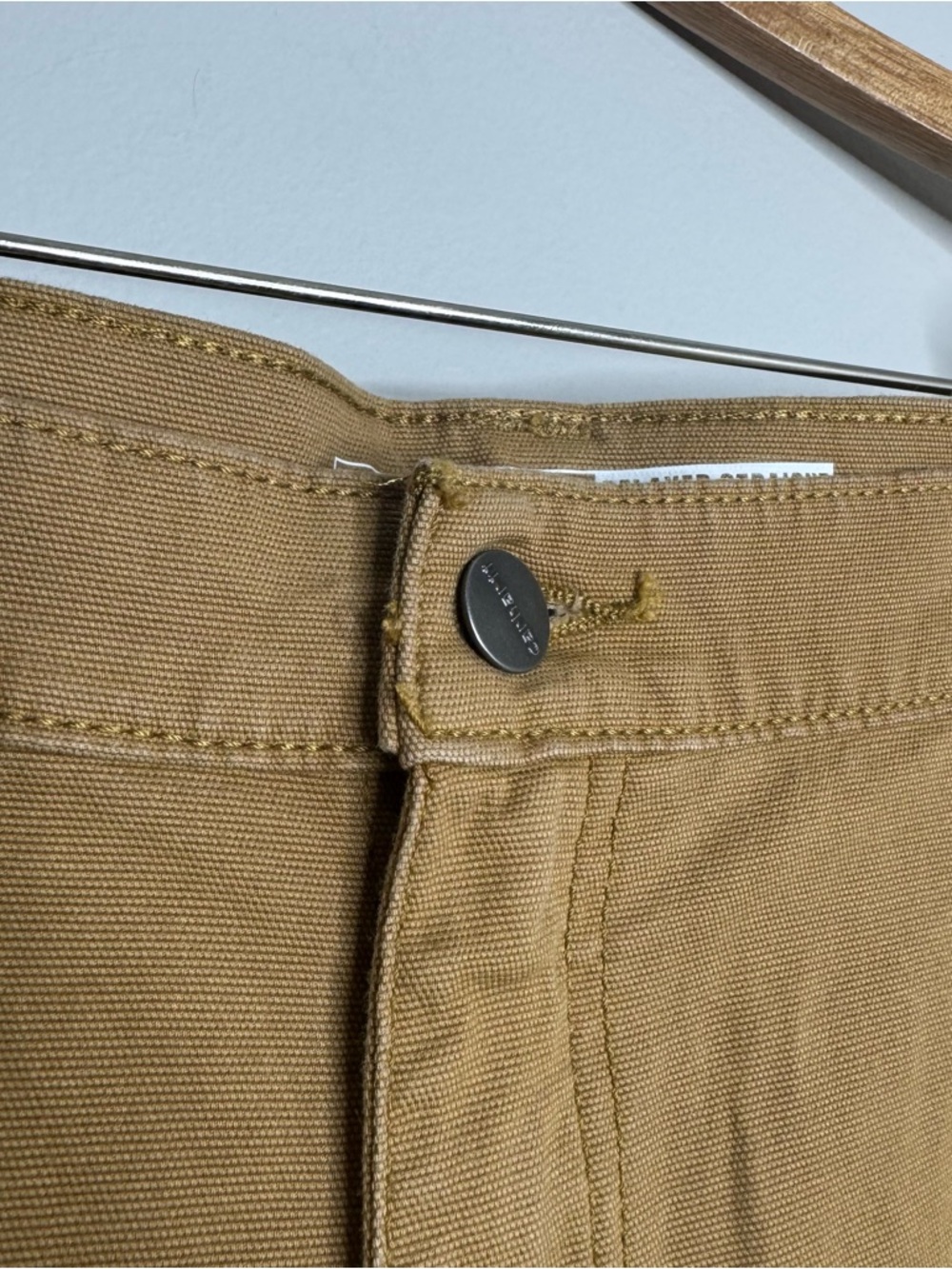 Carhartt Men’s Relaxed Straight Duck Pants Utility Workwear Size 42 x 34 - Picture 2 of 7